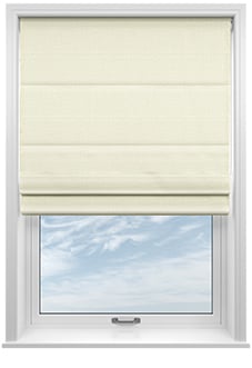 Devonshire, Cream - Twist&Fit Roman Blind